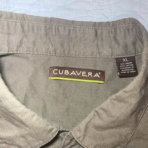 Men’s button down guayabera shirt by Cubavera XL